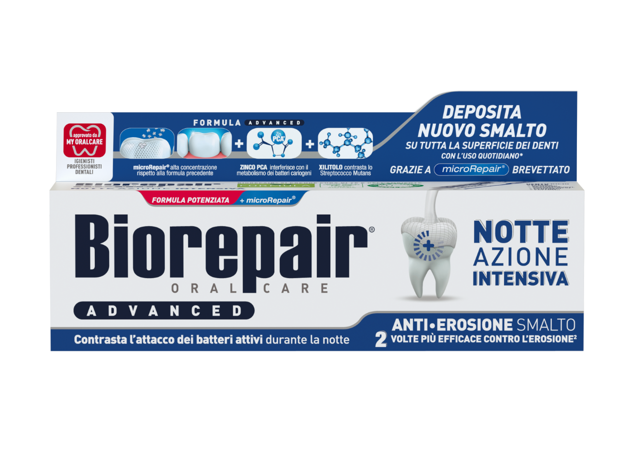 Biorepair® ADVANCED Intensivo Notte Anti-erosione